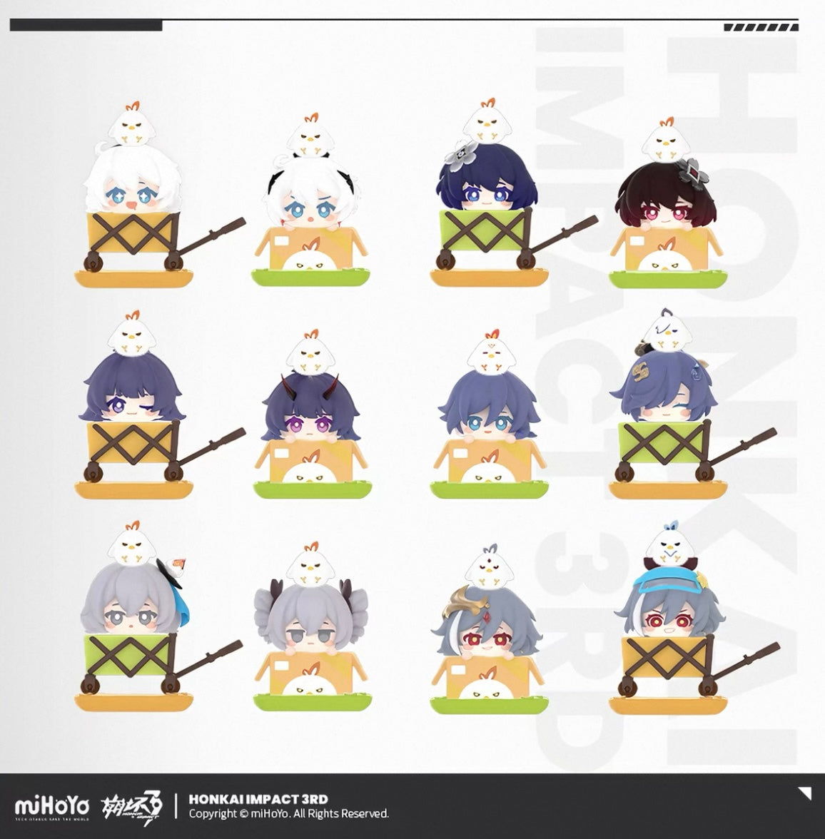 Honkai Impact 3 Ranch series Q-Topping 1.0 - Blind Box
