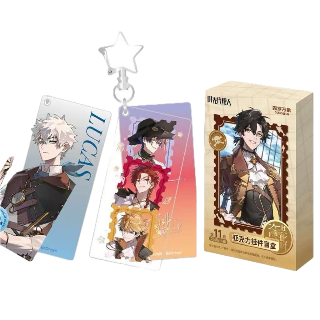 Link Click Animation “Together in the Sea of Time” Series Acrylic Keychain - Blind Box