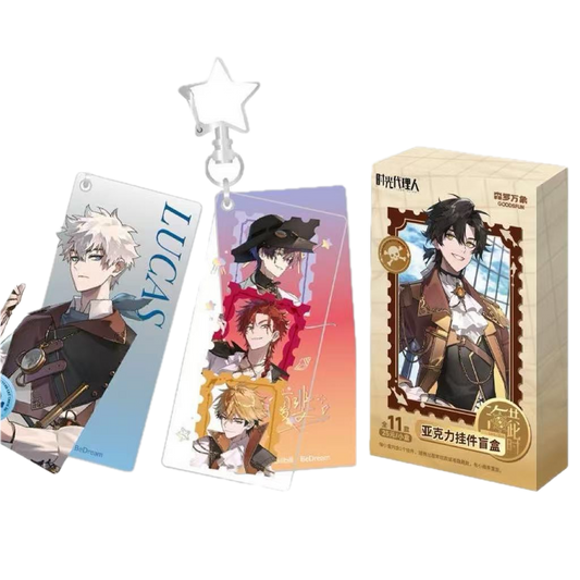 Link Click Animation “Together in the Sea of Time” Series Acrylic Keychain - Blind Box