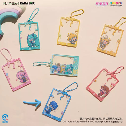 Hatsune Miku Series Fun4Yeah Emoji Pack Acrylic Photo Card Keychain - Blind Pack