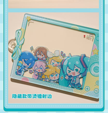 Hatsune Miku Series Fun4Yeah Emoji Pack Acrylic Photo Card Keychain - Blind Pack