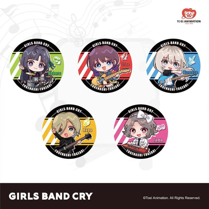 GIRLS BAND CRY Chibi Badge - Blind Pack