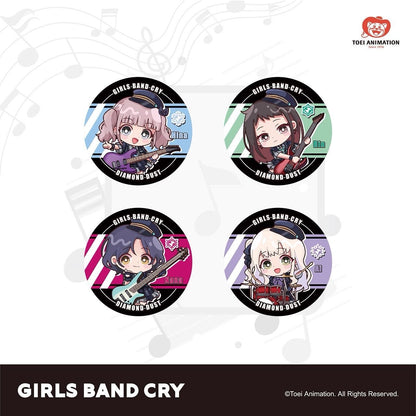GIRLS BAND CRY Chibi Badge - Blind Pack