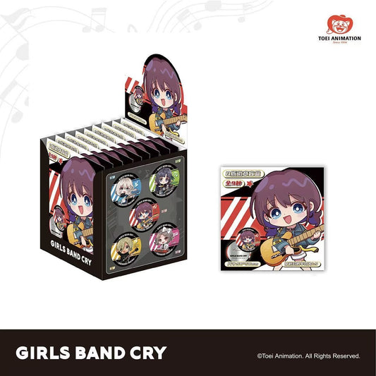 GIRLS BAND CRY Chibi Badge - Blind Pack