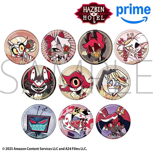 Hazbin Hotel Movic Animate Fair Kimono Budge - Blind Pack
