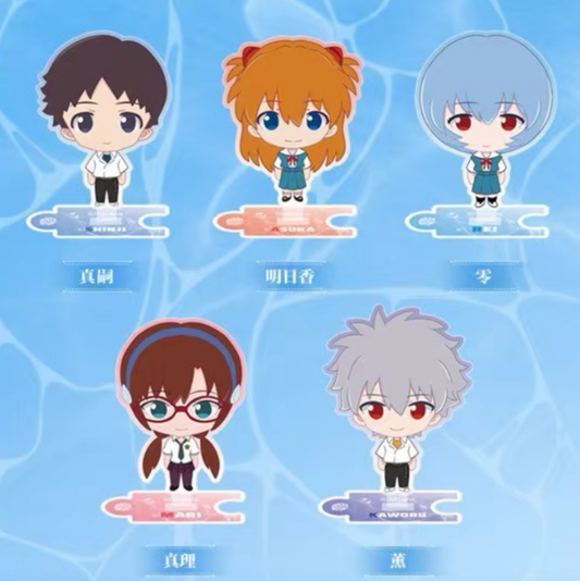 EVANGELION Shore Listening Series Mini Standee - Blind Box