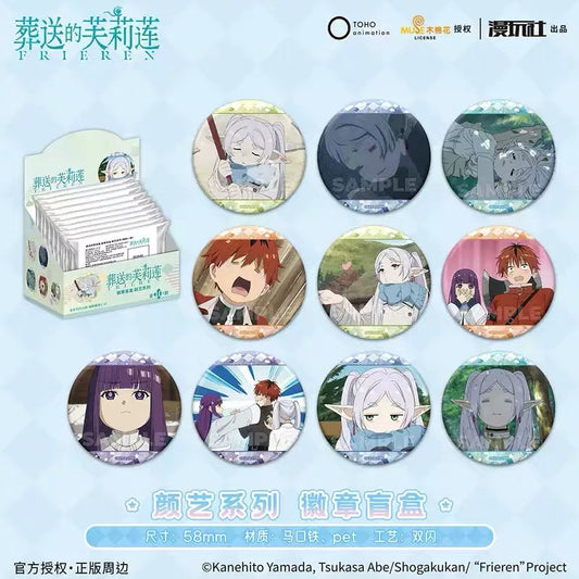 Frieren: Beyond Journey’s End Badge Funny Faces Series - Blind Box
