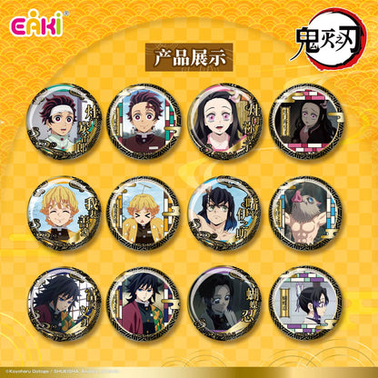 Demon Slayer: Hashira Training Arc Gilded Badge - Blind Pack