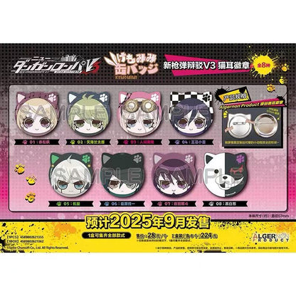 Danganronpa V3: Killing Harmony Cat Ear Series Badge - Blind Pack