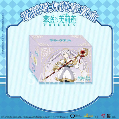 Frieren: Beyond Journey’s End Scene Illustration Square Badge - Blind Box