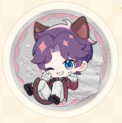 Love and Deepspace × Yuyuan “Meow” Travel Season Series - Metallic Commemorative Medal