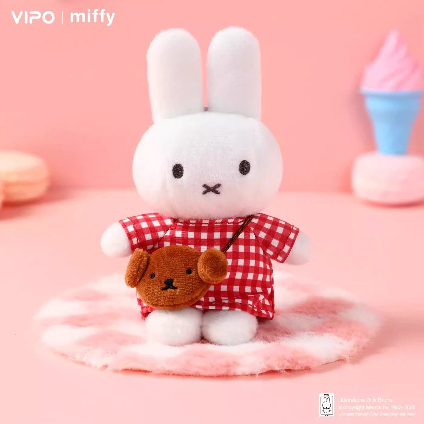 Miffy Travel Series Plush Keychain - Blind Box