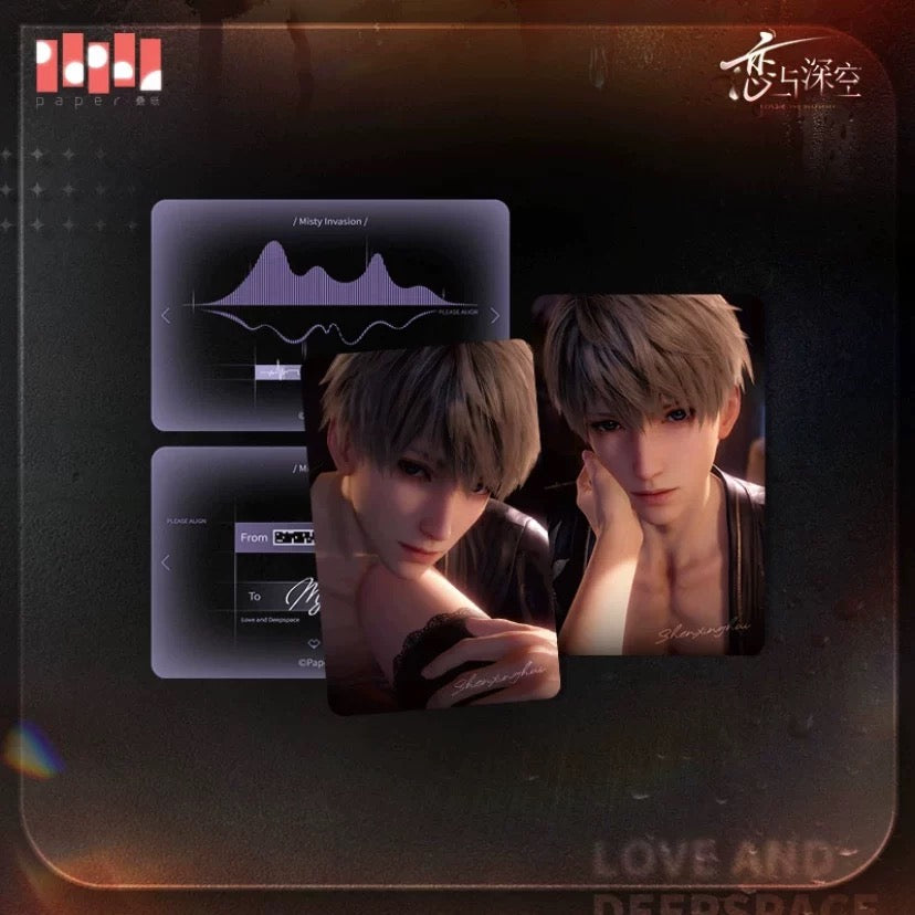 Love and Deepspace Translucent Encroachment Series Photo Card Set
