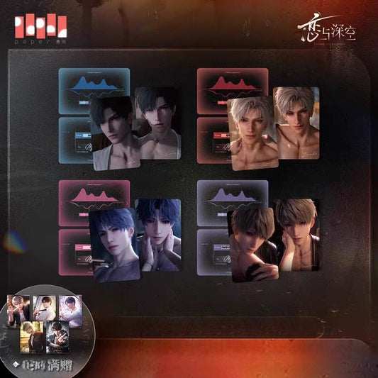 Love and Deepspace Translucent Encroachment Series Photo Card Set