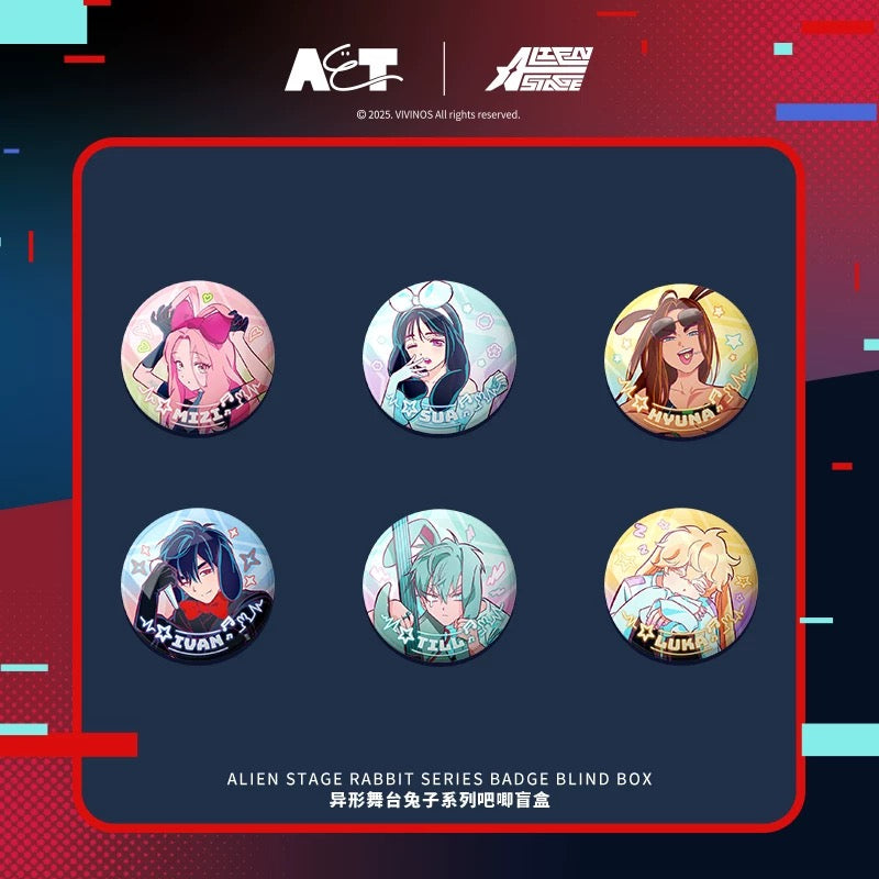 Alien Stage Rabbit Series Badge - Blind Box – HarveGuds 谷谷丰登