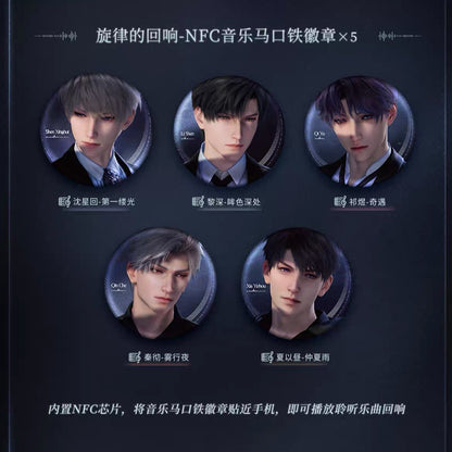 Echoes of Melody NFC Music - Tin Badges