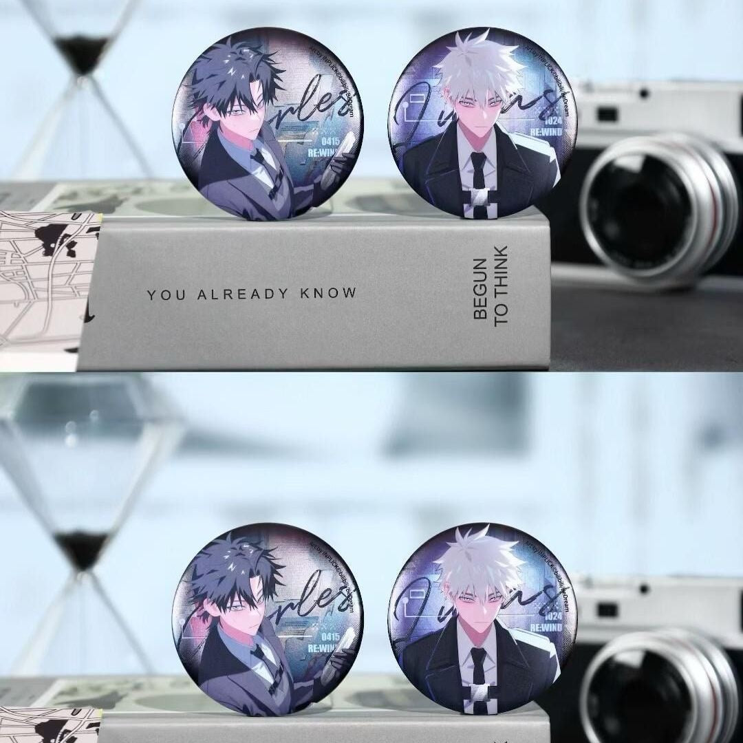 Link Click M.O.D Series RE:WIND Tinplate Badge - Blind Pack