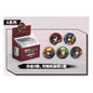 Attack on Titan Season 2 Brushed Glitter A Series Tinplate Badge - Blind Pack