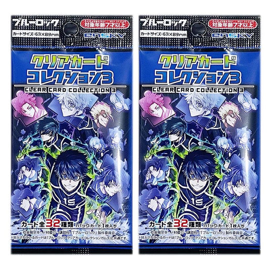 Blue Lock Transparent Card Series Vol.3 - Blind Pack