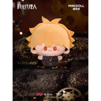 Link Click Animation Coronation Bell Series Round Plush Keychain - Blind Box