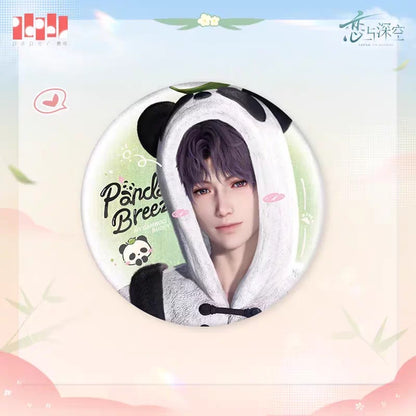 Love and Deepspace Panda Breeze Series - Can Badge