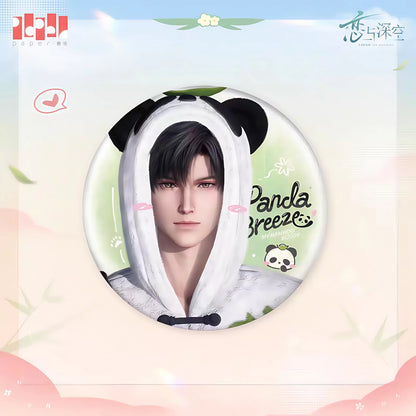 Love and Deepspace Panda Breeze Series - Can Badge