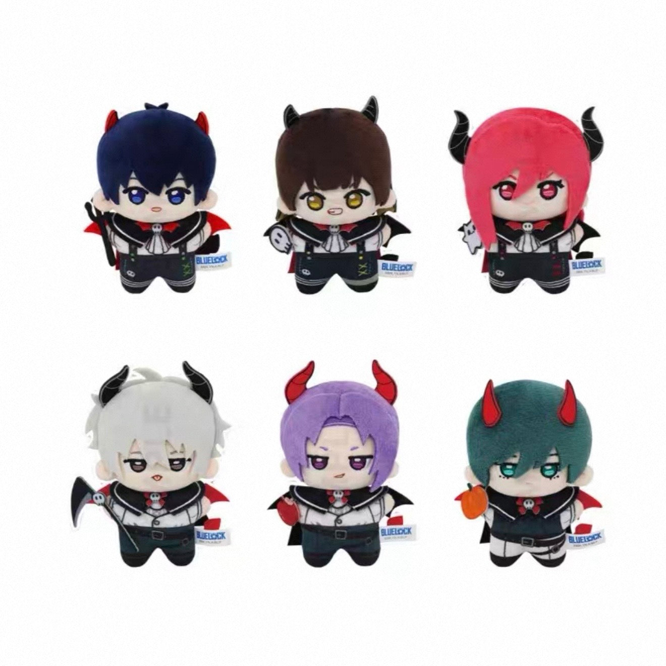Blue Lock Plush Pendant Devil Series - Blind Box