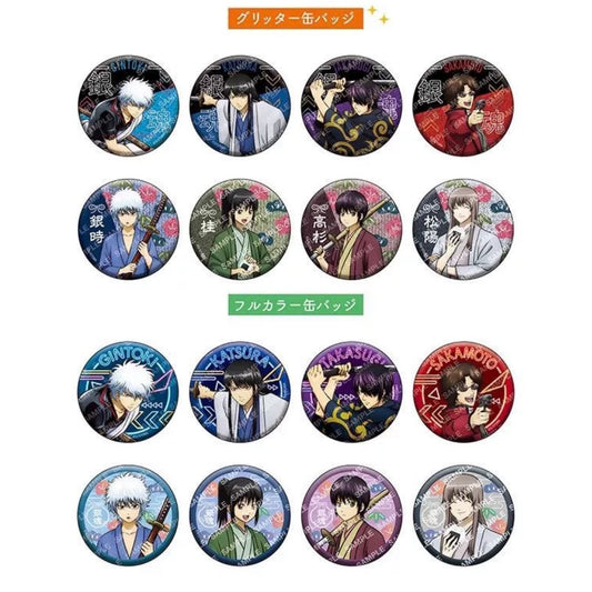 Gintama POMMOP Joi Four Heavenly Kings Can Badge Blind Pack