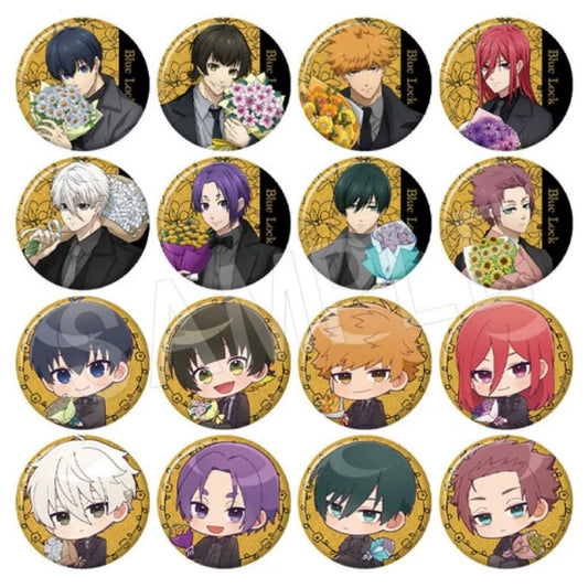 Blue Lock Birthday Flower ver. Can Badge Blind Pack