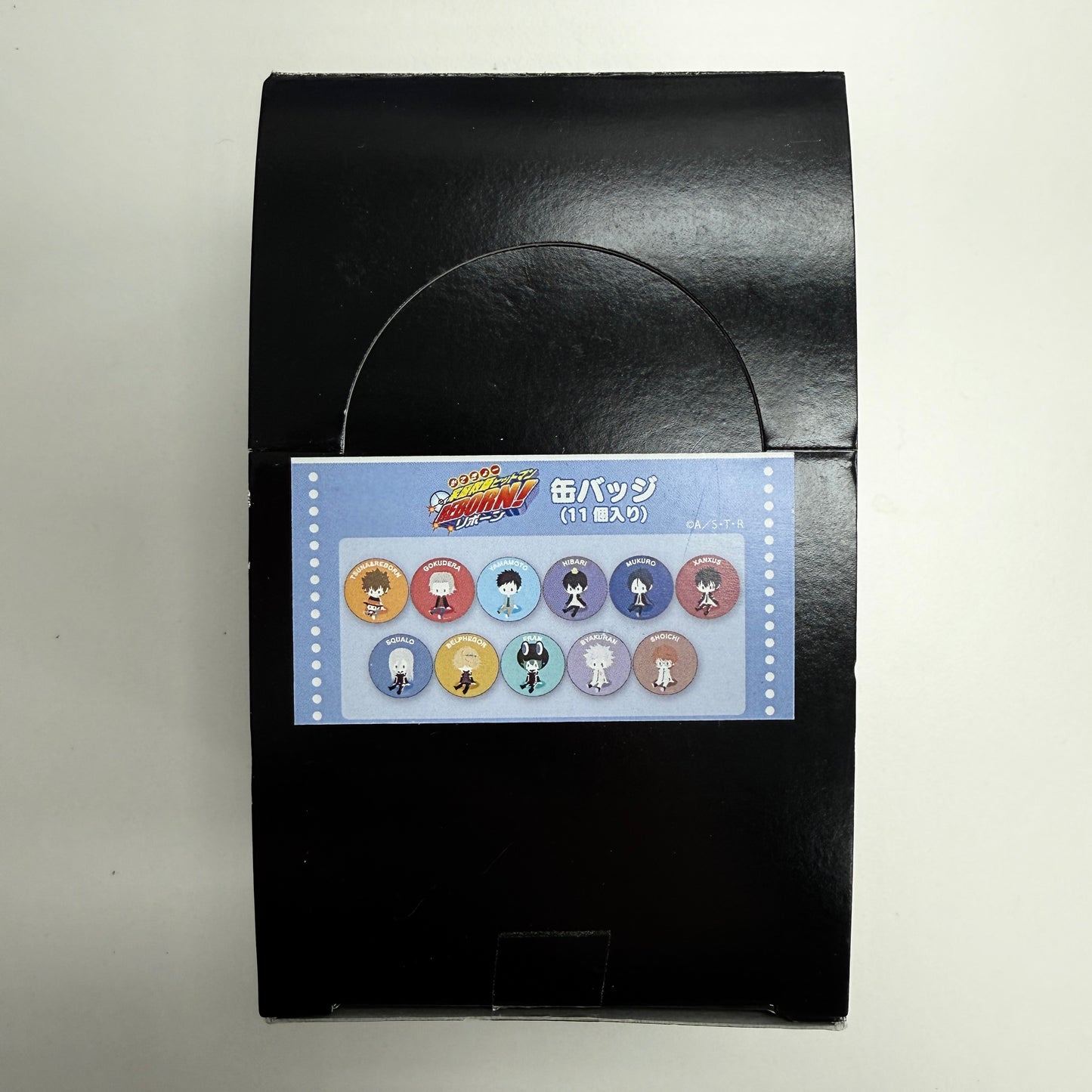 Katekyo HITMAN REBORN! Character Chibi Series Tin Badge - Blind Pack