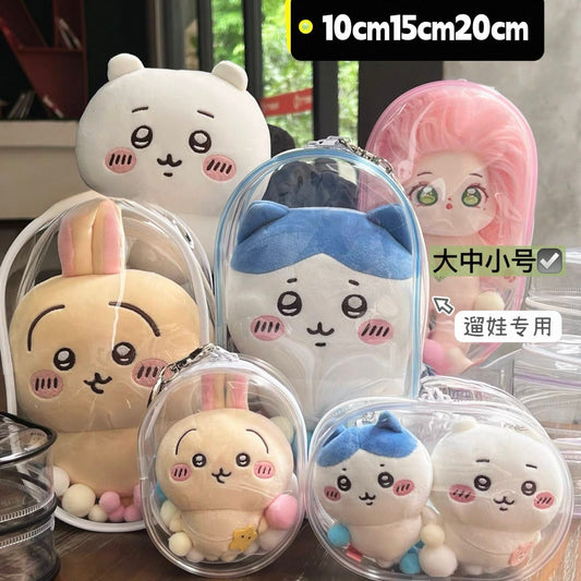 Clear Hanging Doll Dust Cover Storage Bag