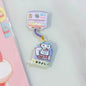 Sumikko Gurashi Omamori Acrylic Charm (Strawberry Fair Collection)
