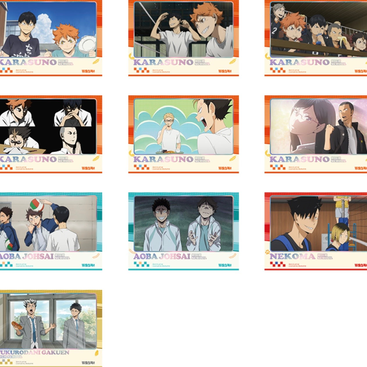 Haikyu!! Shining Moments Series Group Holographic Card - Blind Pack