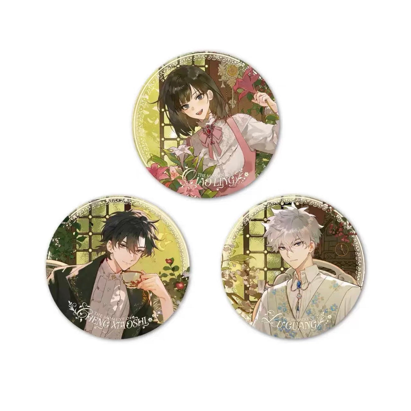 Link Click Blooming Moment Badge