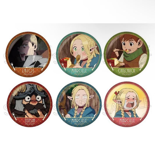 Dungeon Meshi Multi-Faced Can Badge Blind Pack