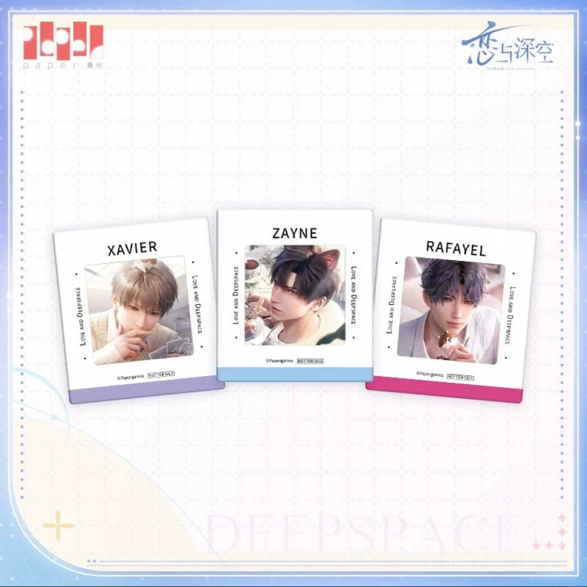 Love and Deepspace Vol.2 Transparent Card