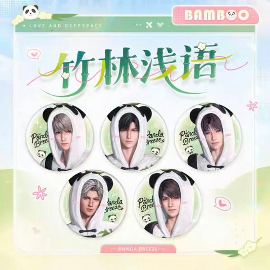 Love and Deepspace Panda Breeze Series - Can Badge