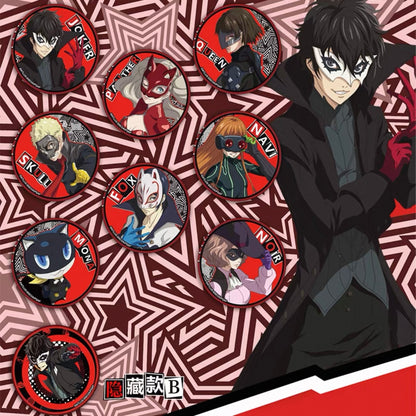 Persona 5 The Animation Character Badges Blind Pack