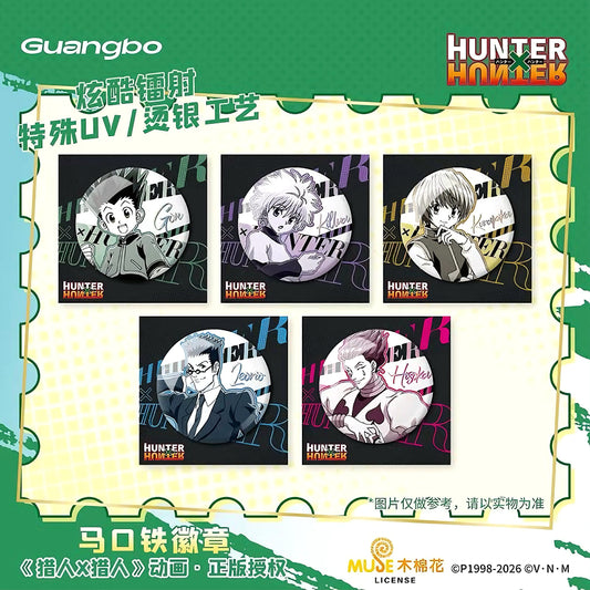 Hunter x Hunter Special UV/ Silver Hot Stamping Craft Badge