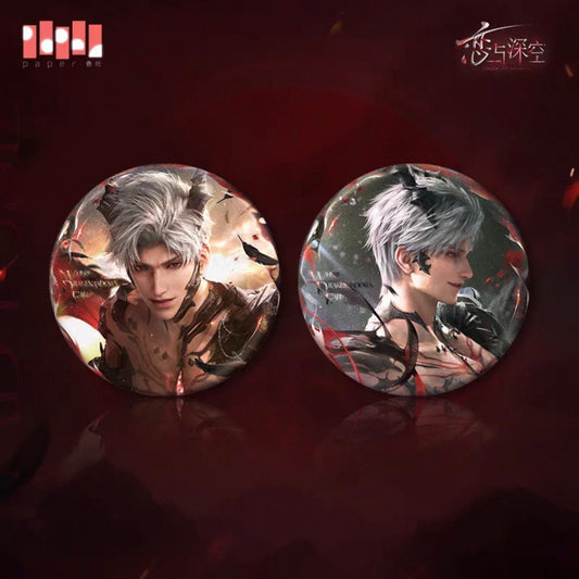 Love and Deepspace Sylus Abyssal Overlord Series Can Badge