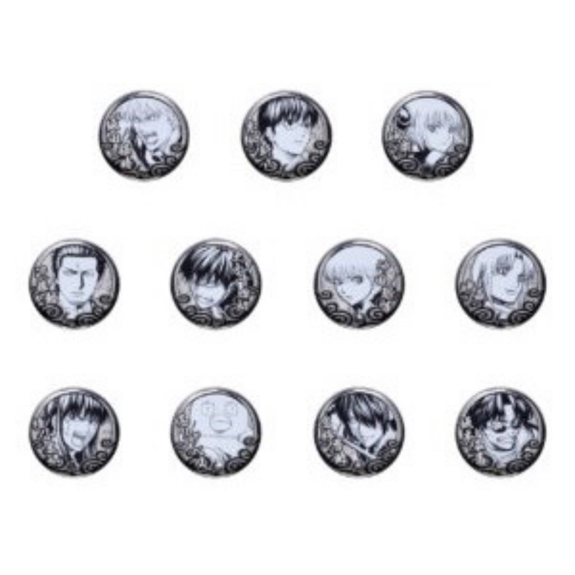 Gintama 20th Anniversary ExhibitionCan Badge Blind Pack
