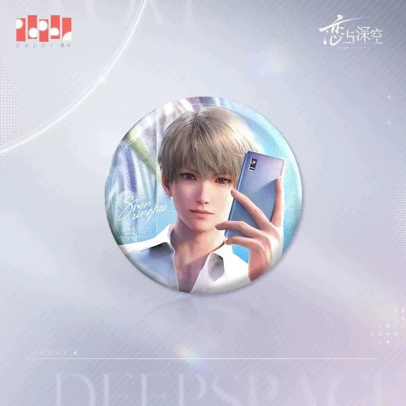Love and Deepspace Echoes of the Abyssal Sky Series Can Badges