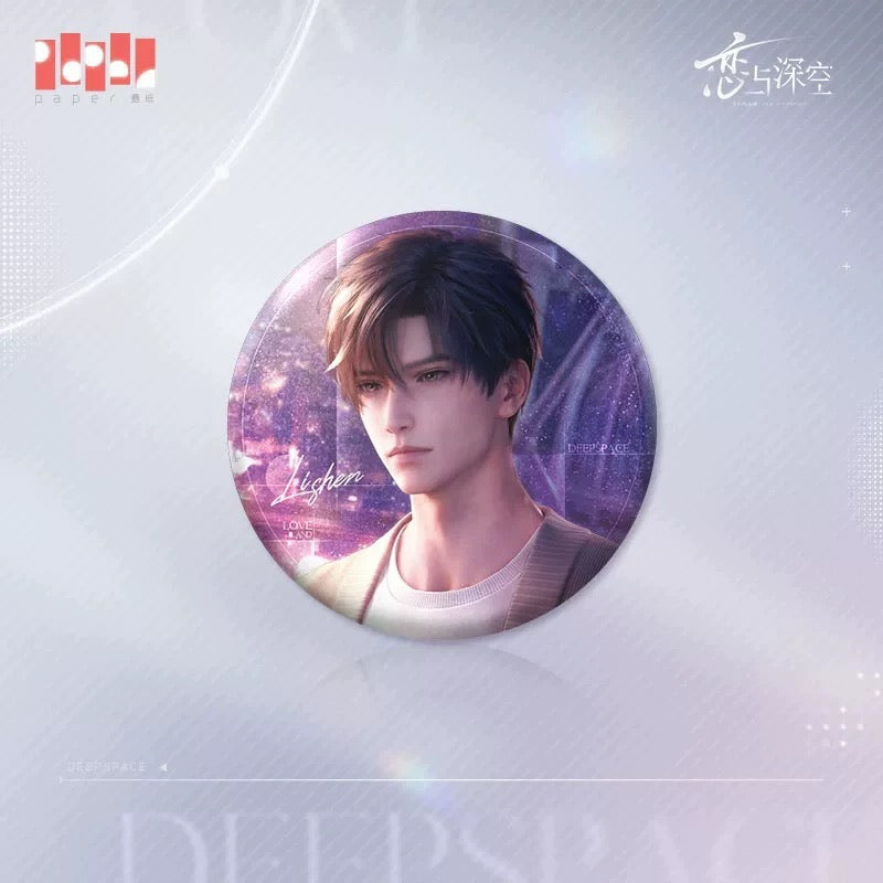 Love and Deepspace Echoes of the Abyssal Sky Series Can Badges
