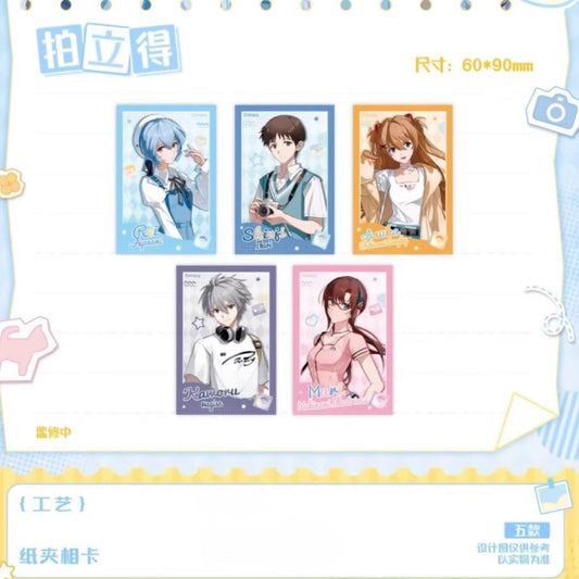 Evangelion Day Off Polaroid Photo Cards - Blind Pack