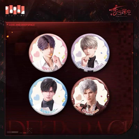 Love and Deepspace The Hour of Captivity Series Can Badges