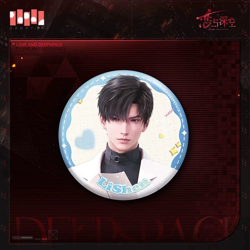 Love and Deepspace The Hour of Captivity Series Can Badges