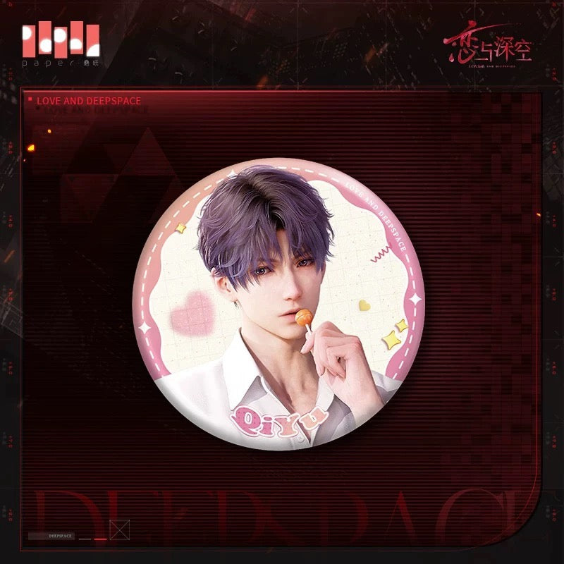 Love and Deepspace The Hour of Captivity Series Can Badges