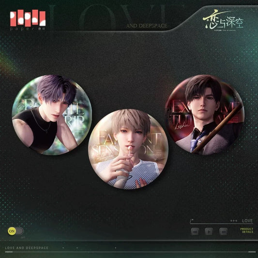 Love and Deepspace Heartbeat Out of Balance Series Can Badges