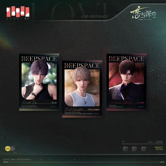 Love and Deepspace Linkon City Photo Studio 5"/1 Piece Photo Card