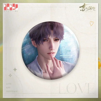 Love and Deepspace Where the Gaze Falls Series Can Badges